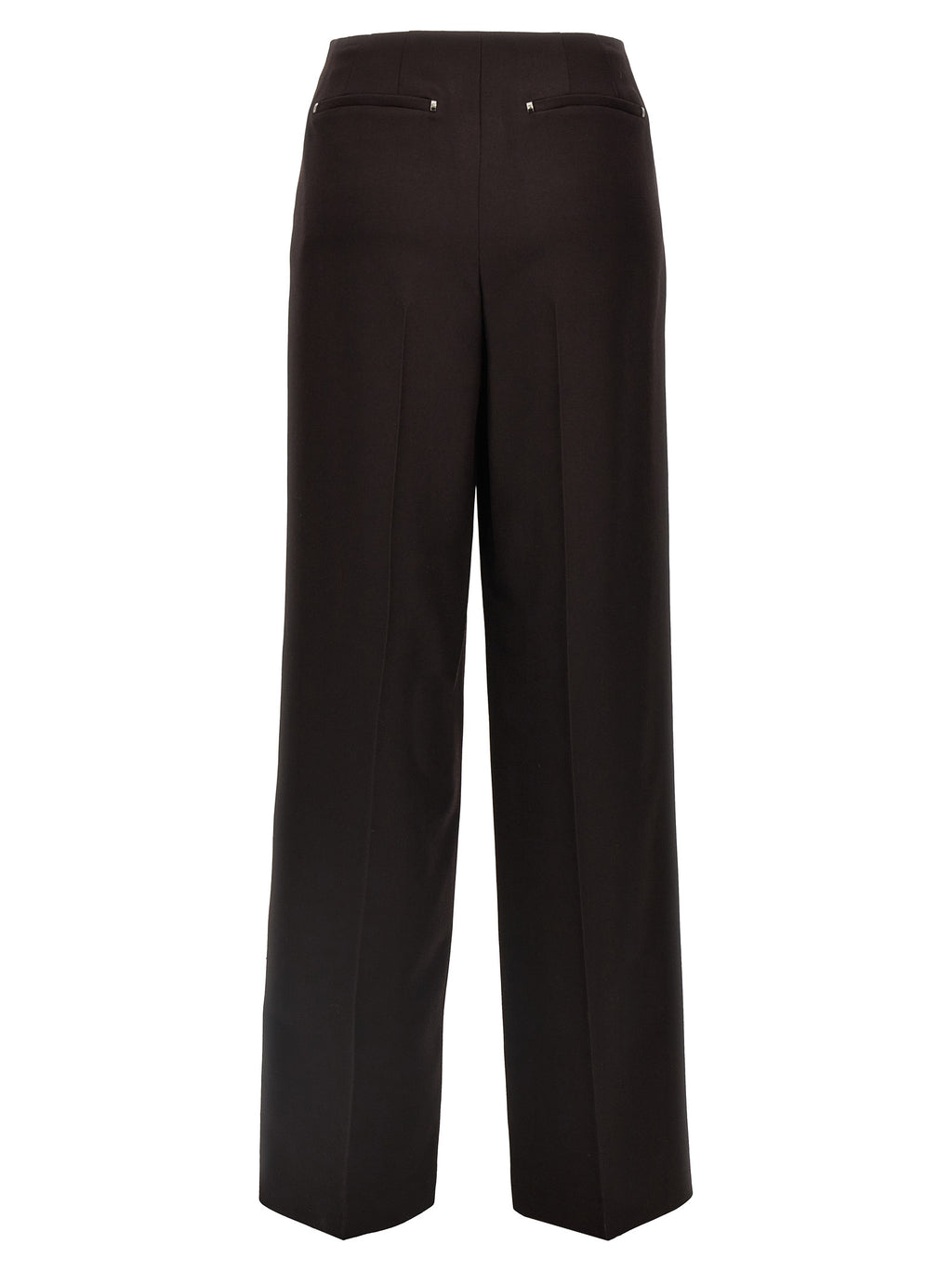 Lila Hose aus reiner Schurwolle