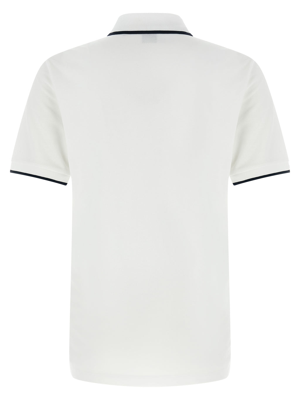Weißes Poloshirt aus Baumwolle