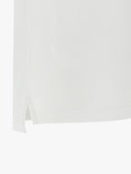 Weißes Poloshirt aus Baumwolle