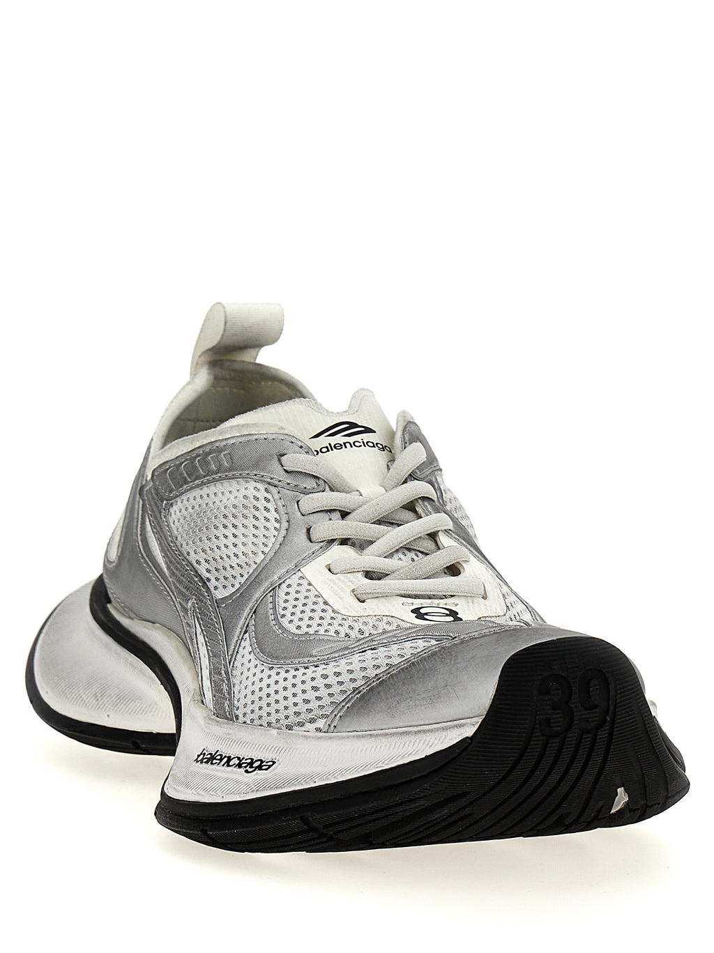 Graue Sneaker aus Polyester 303269