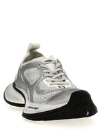 Graue Sneaker aus Polyester 303269