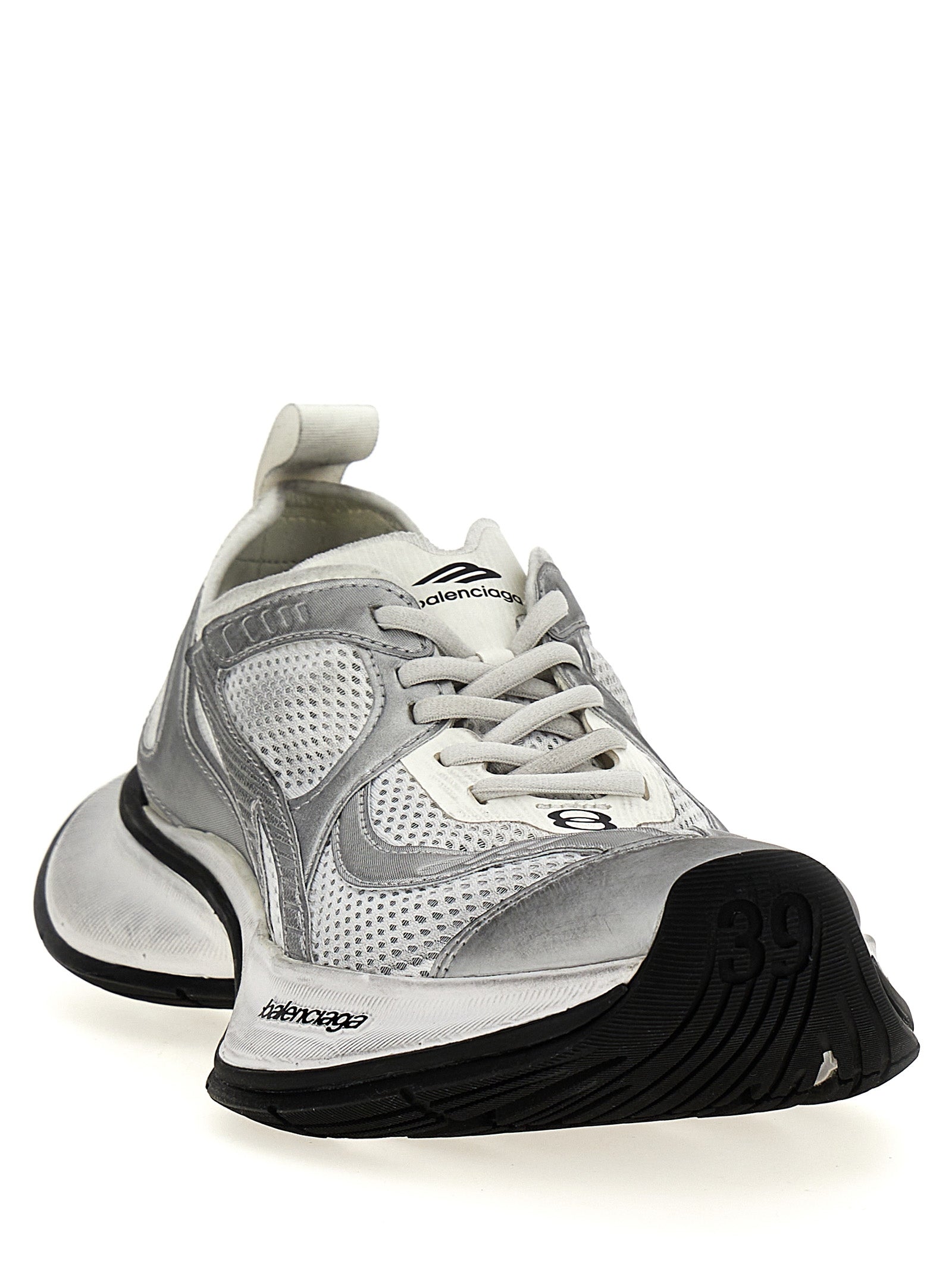 Graue Sneaker aus Polyester 303269
