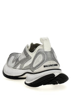 Graue Sneaker aus Polyester 303269