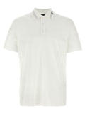 Weißes Poloshirt aus Baumwolle