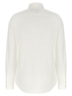 Weiße Baumwollbluse