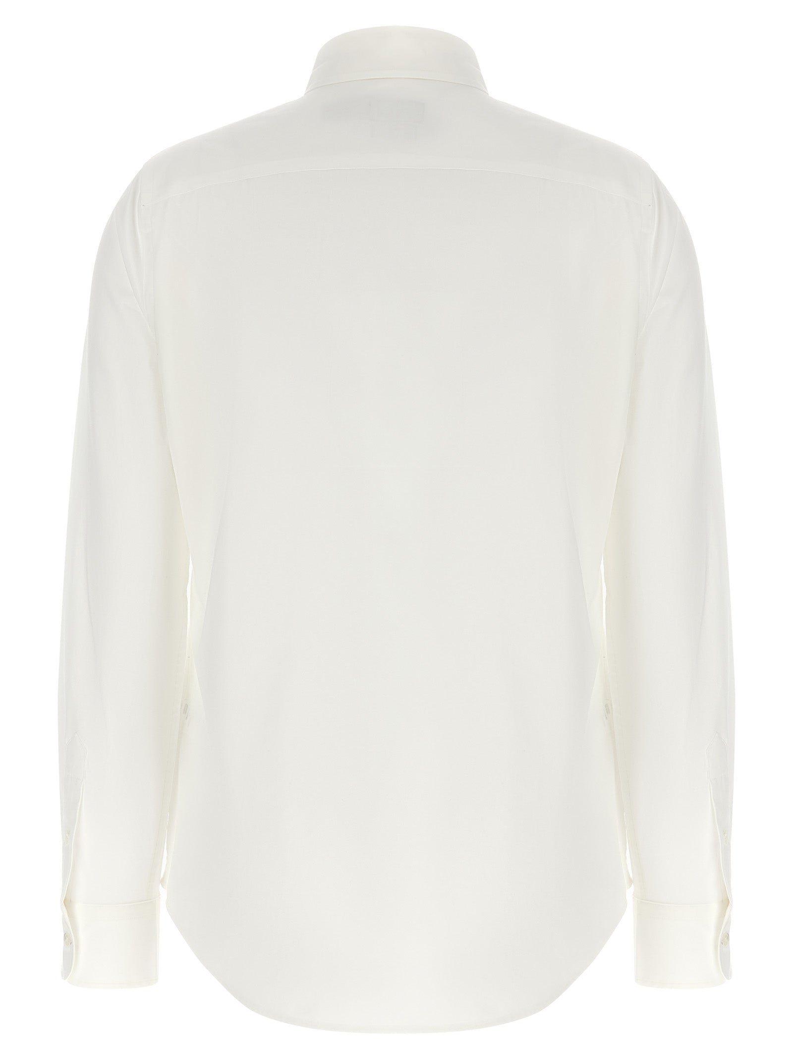 Weiße Baumwollbluse