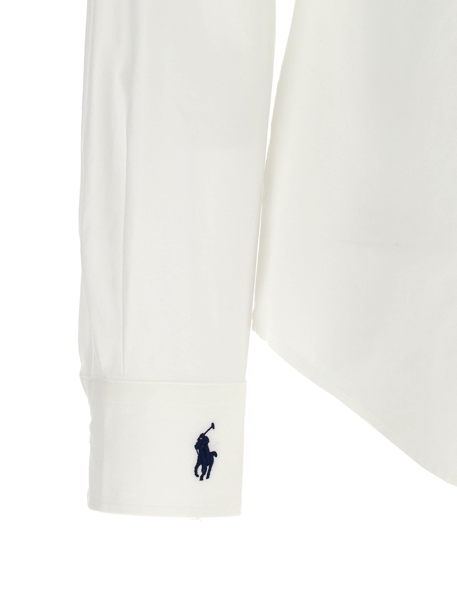 Weiße Baumwollbluse