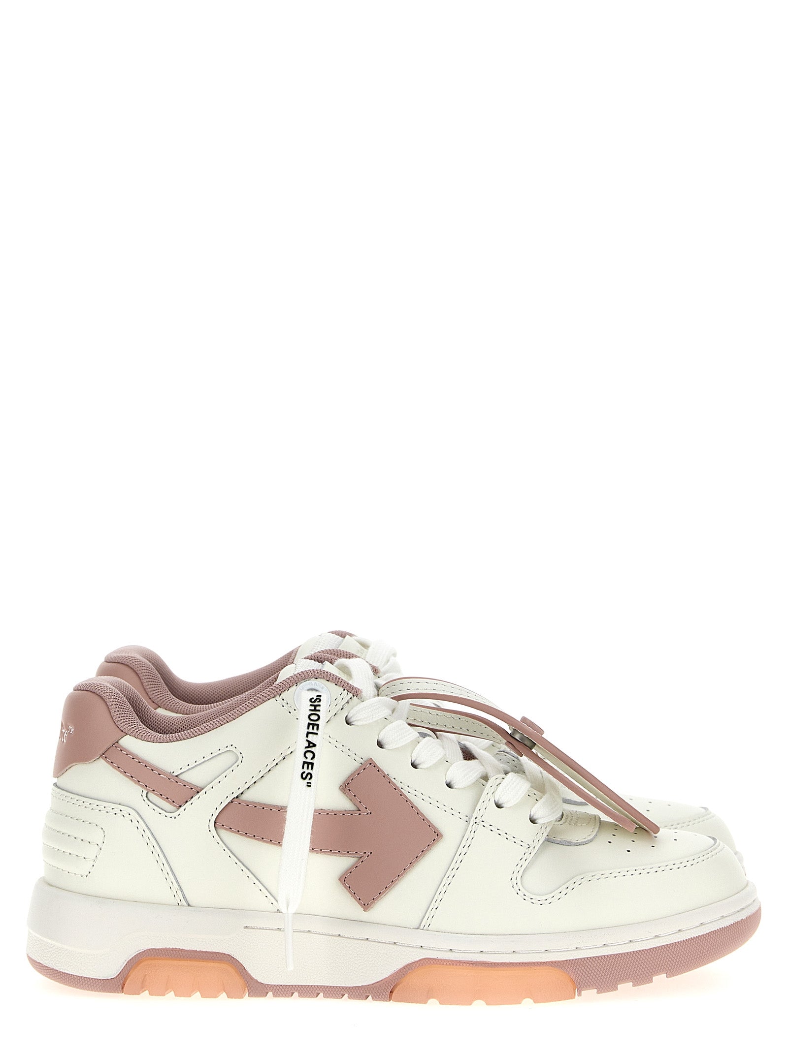 Pinke Sneaker aus Kalbsleder