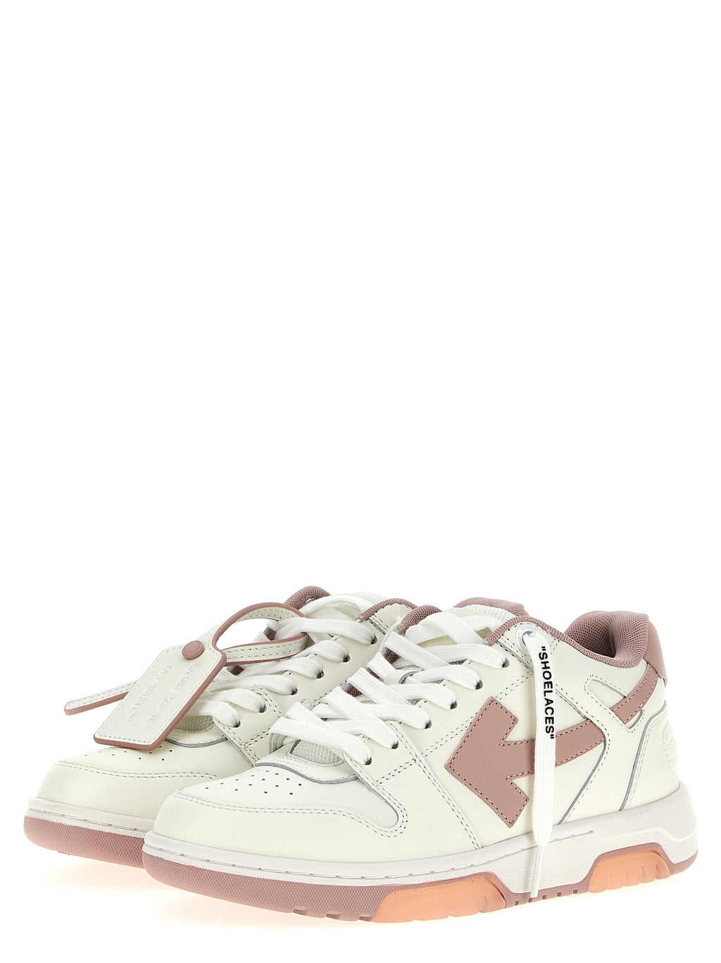 Pinke Sneaker aus Kalbsleder