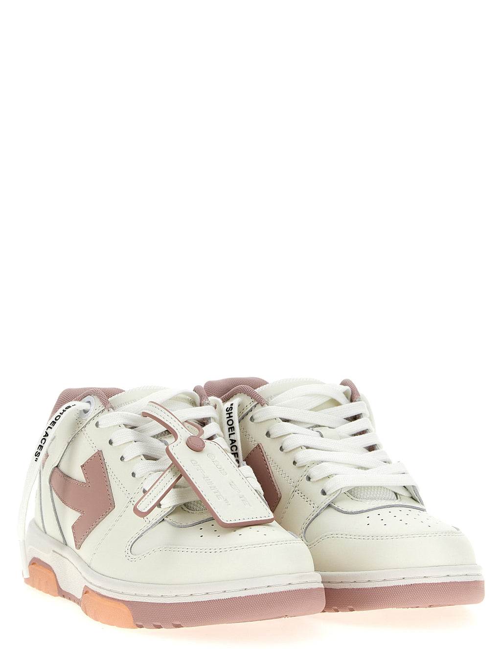Pinke Sneaker aus Kalbsleder
