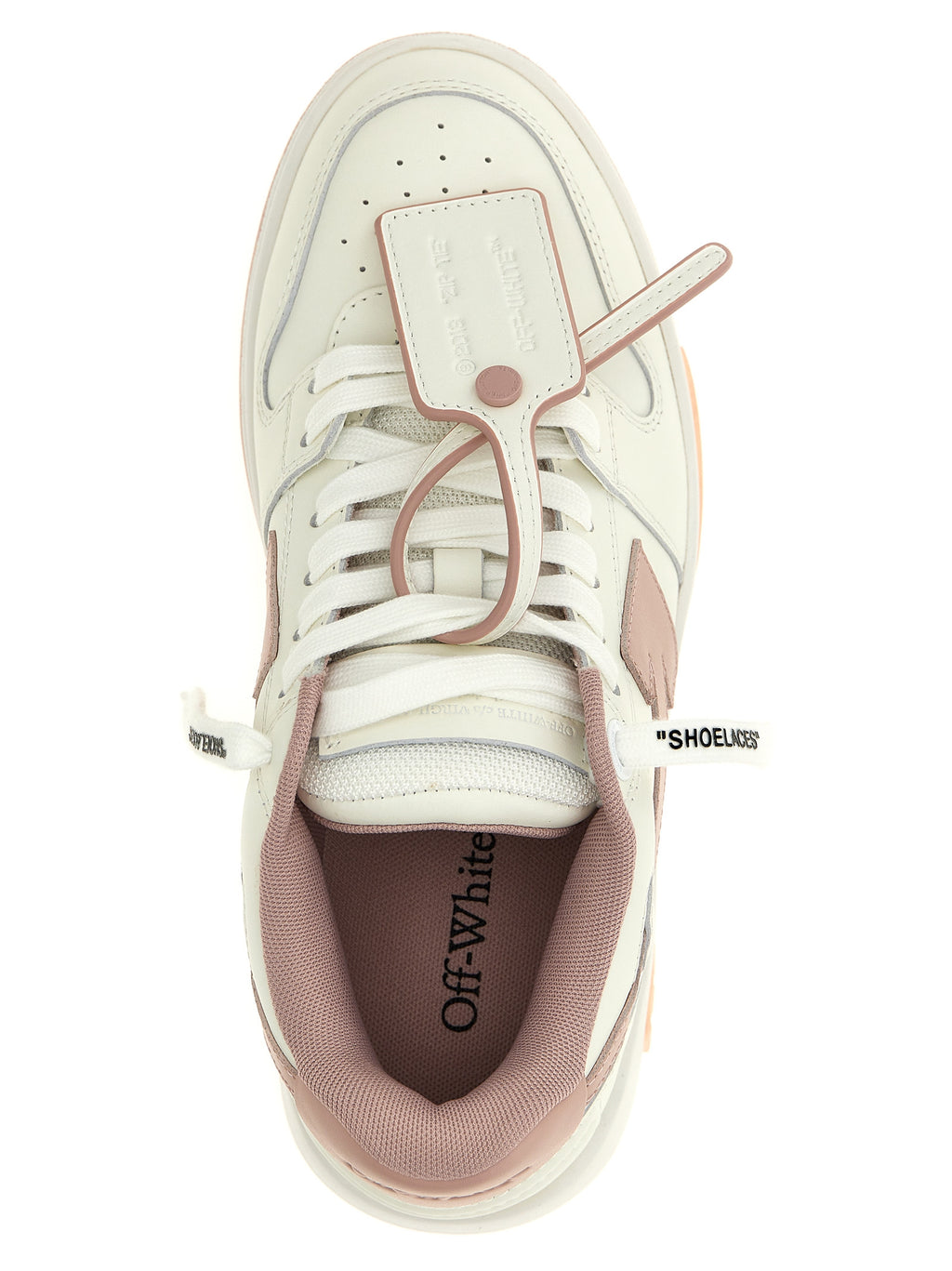 Pinke Sneaker aus Kalbsleder