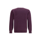 Lila Kaschmirpullover