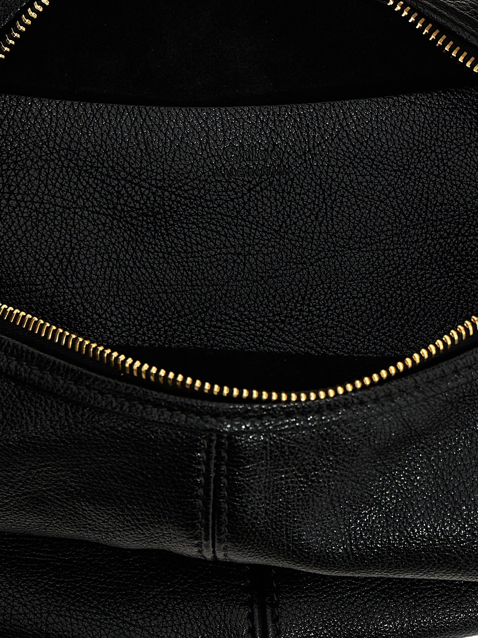 Schwarze Kalbsleder-Handtasche