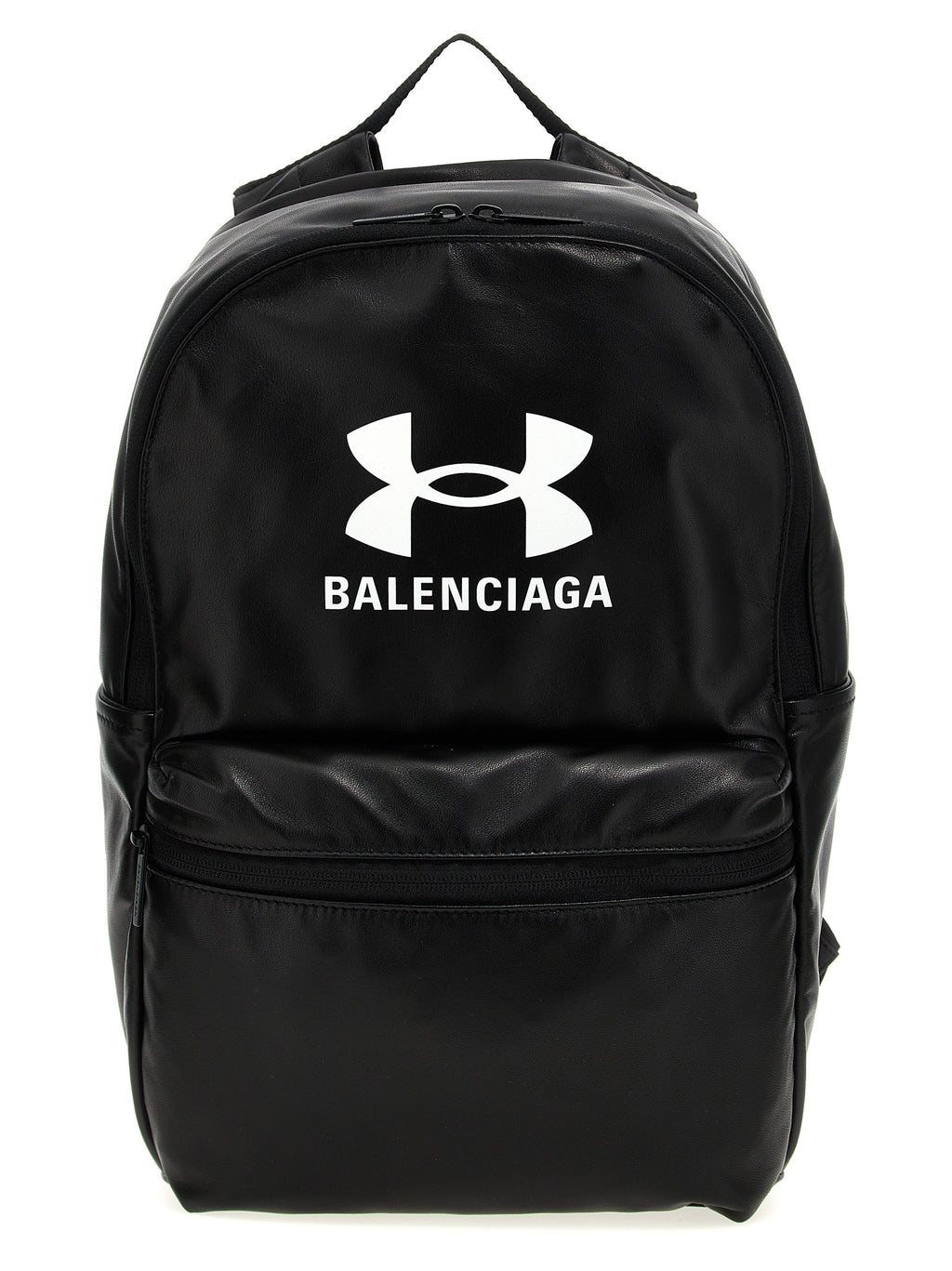 Zweifarbiger Rucksack aus Lammleder