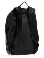 Zweifarbiger Rucksack aus Lammleder