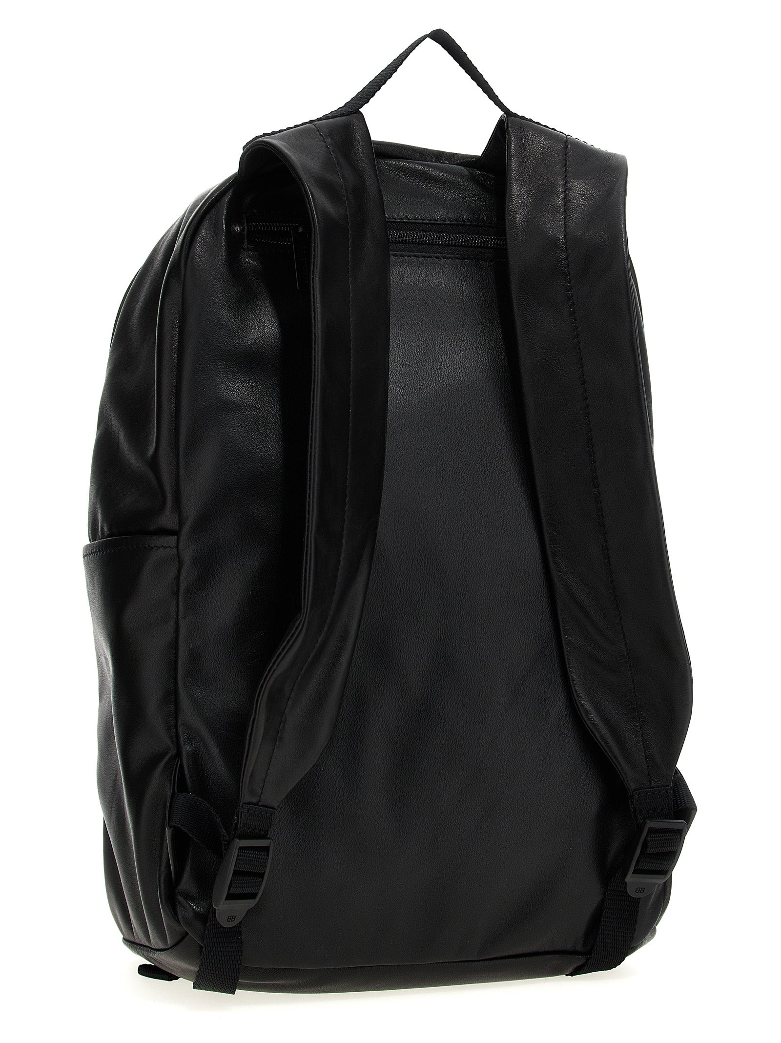 Zweifarbiger Rucksack aus Lammleder