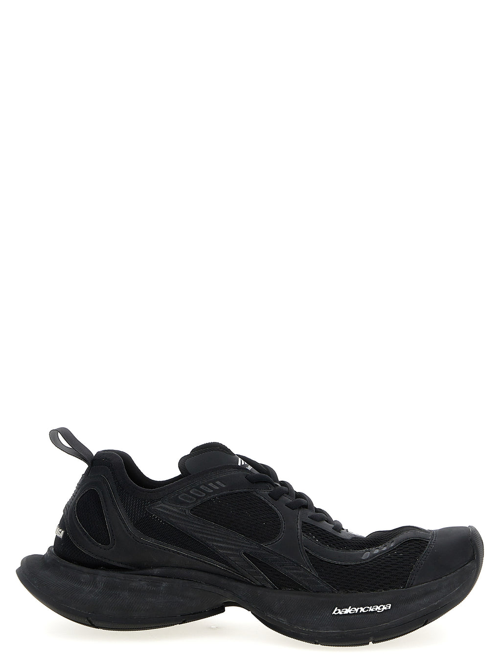 Schwarze Sneaker aus Polyester 309891