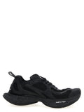 Schwarze Sneaker aus Polyester 309891
