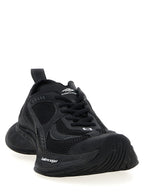 Schwarze Sneaker aus Polyester 309891