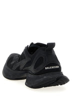 Schwarze Sneaker aus Polyester 309891