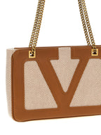Beige Baumwolltasche