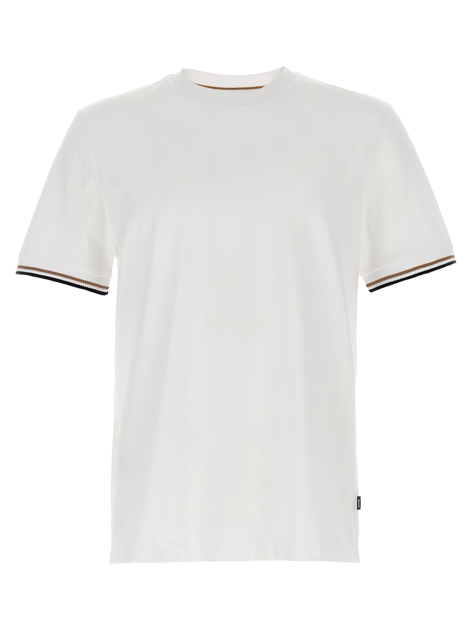 Weißes Baumwoll-T-Shirt