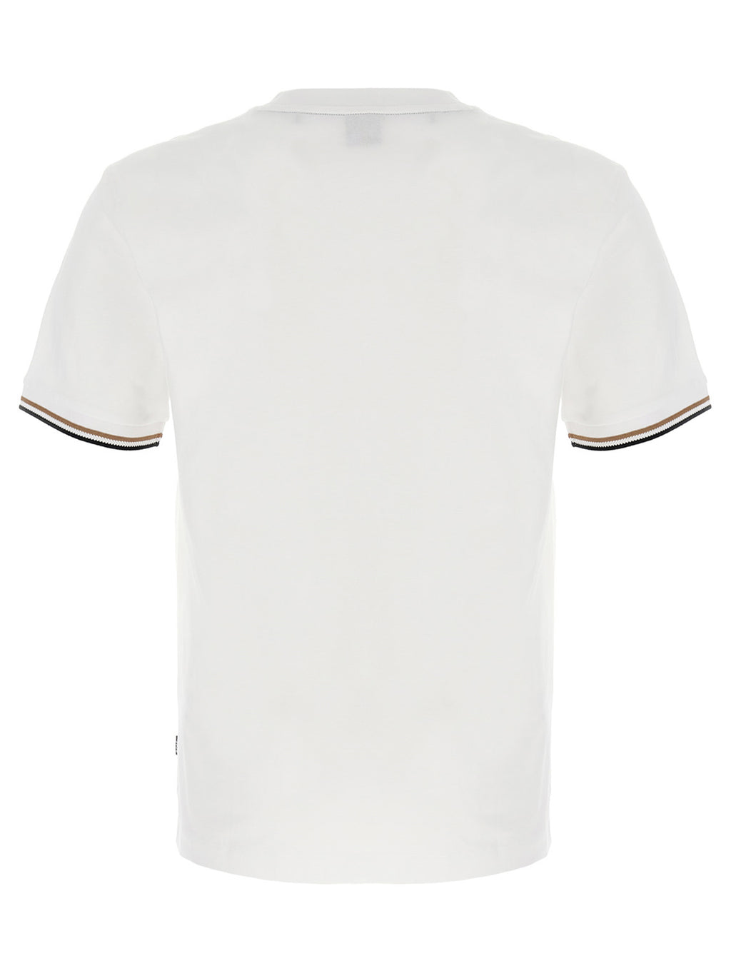 Weißes Baumwoll-T-Shirt