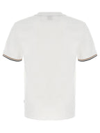 Weißes Baumwoll-T-Shirt