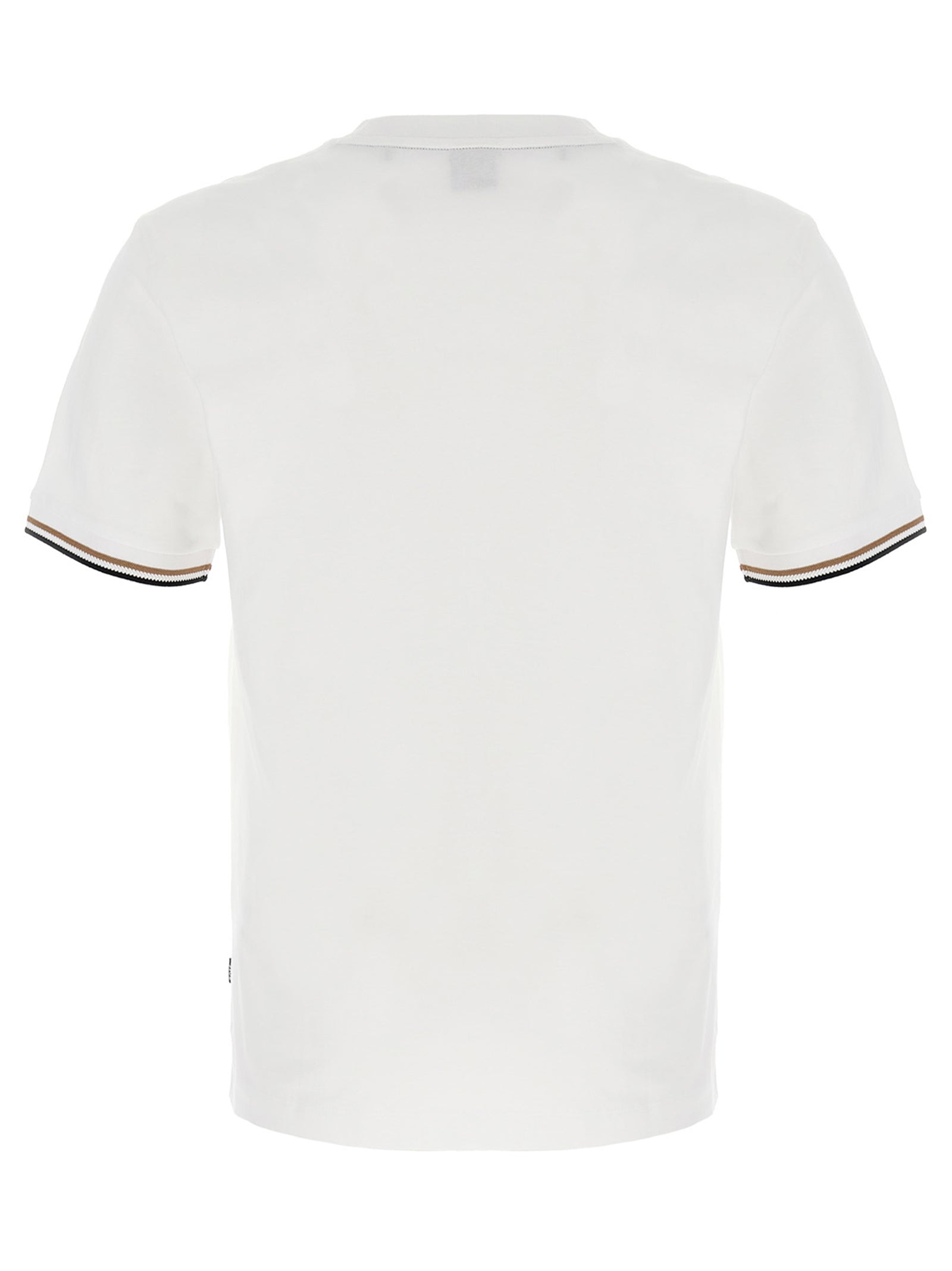Weißes Baumwoll-T-Shirt