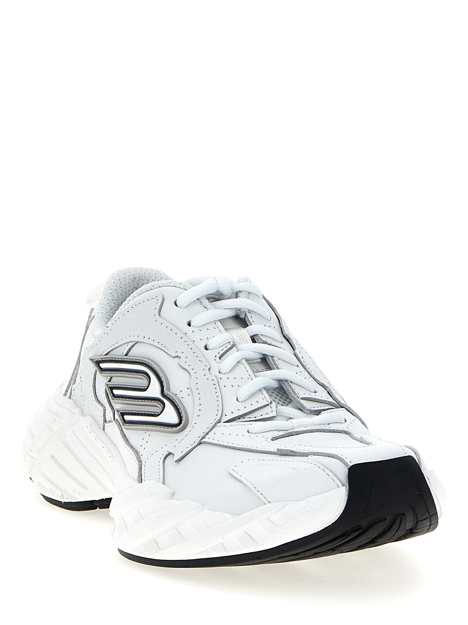 Weiße Sneaker aus Leder