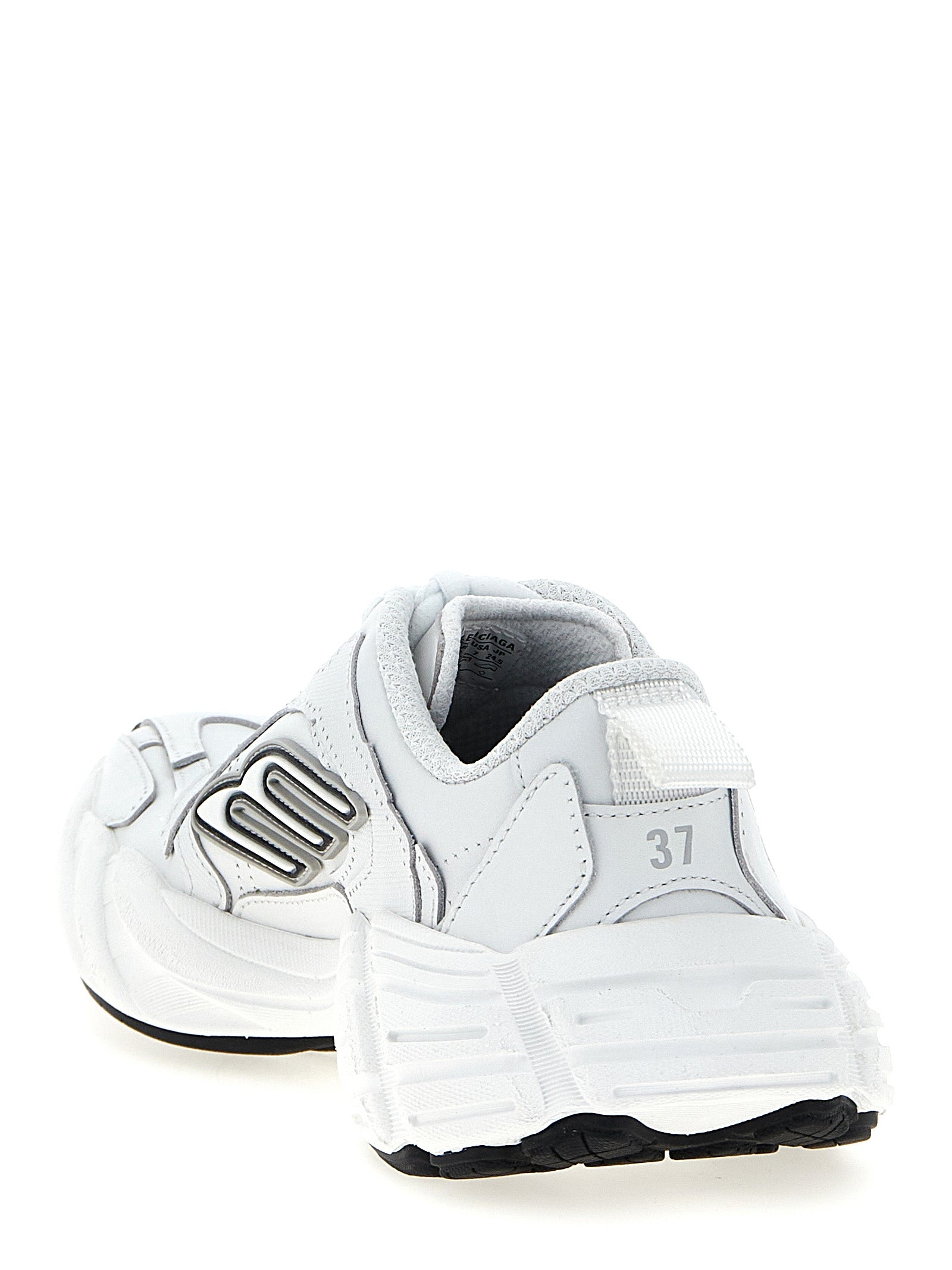 Weiße Sneaker aus Leder