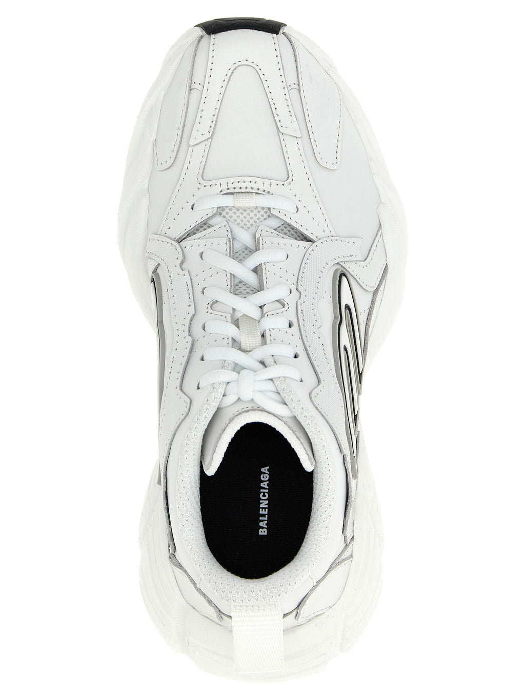 Weiße Sneaker aus Leder