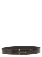 Brauner Gürtel aus Leder 313146