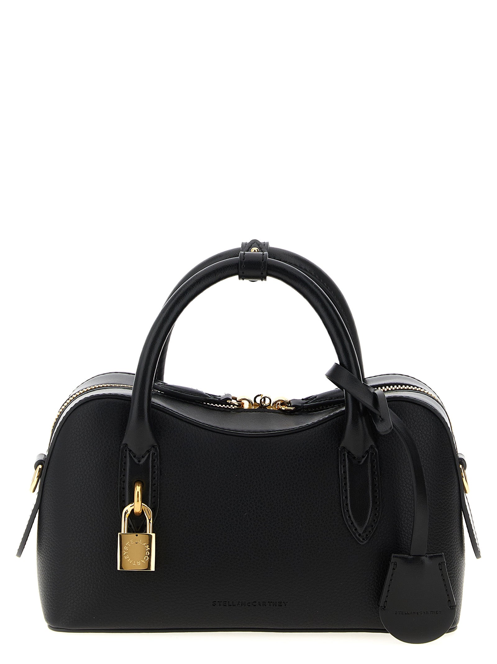Schwarze Crossbody-Tasche aus Polyamid