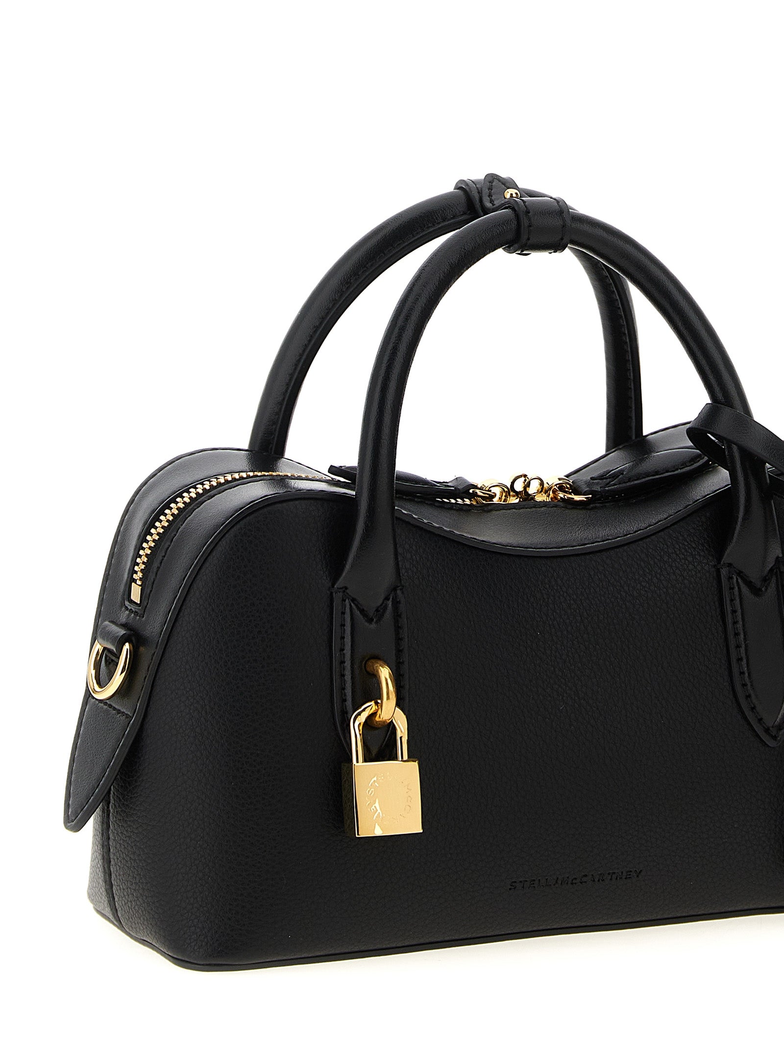 Schwarze Crossbody-Tasche aus Polyamid