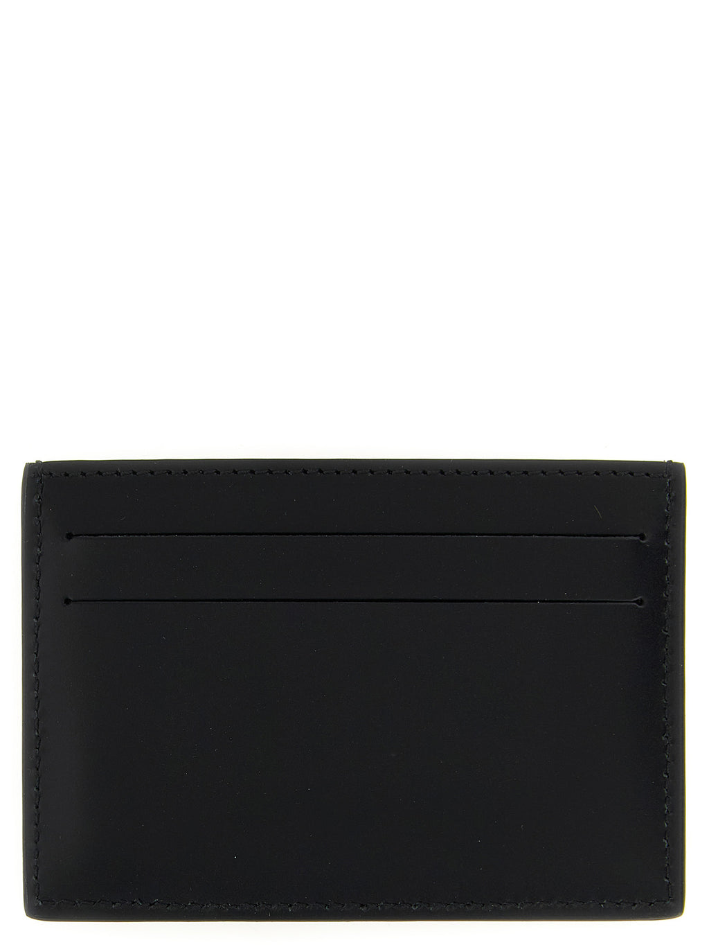 Schwarzes Kartenetui aus Leder