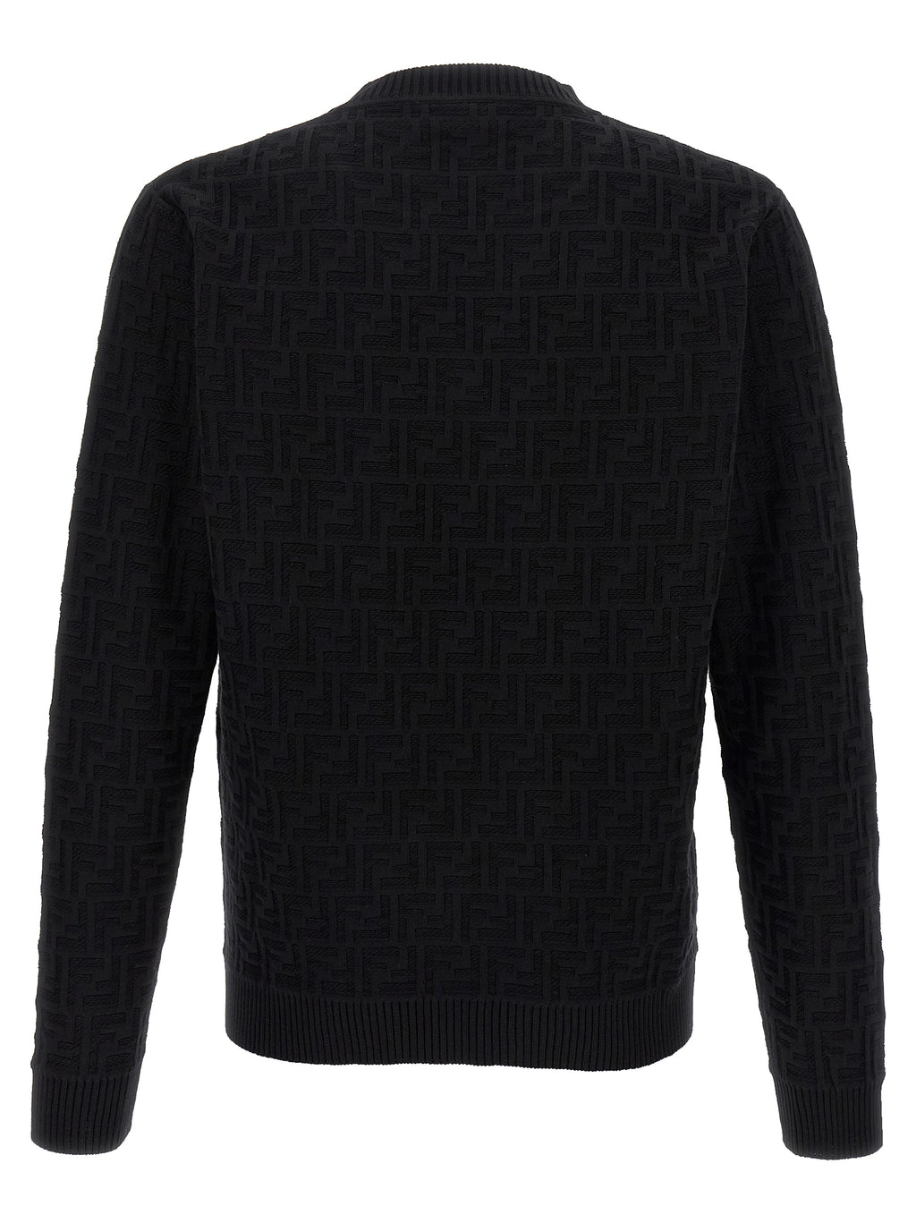 Schwarzer Baumwollcardigan