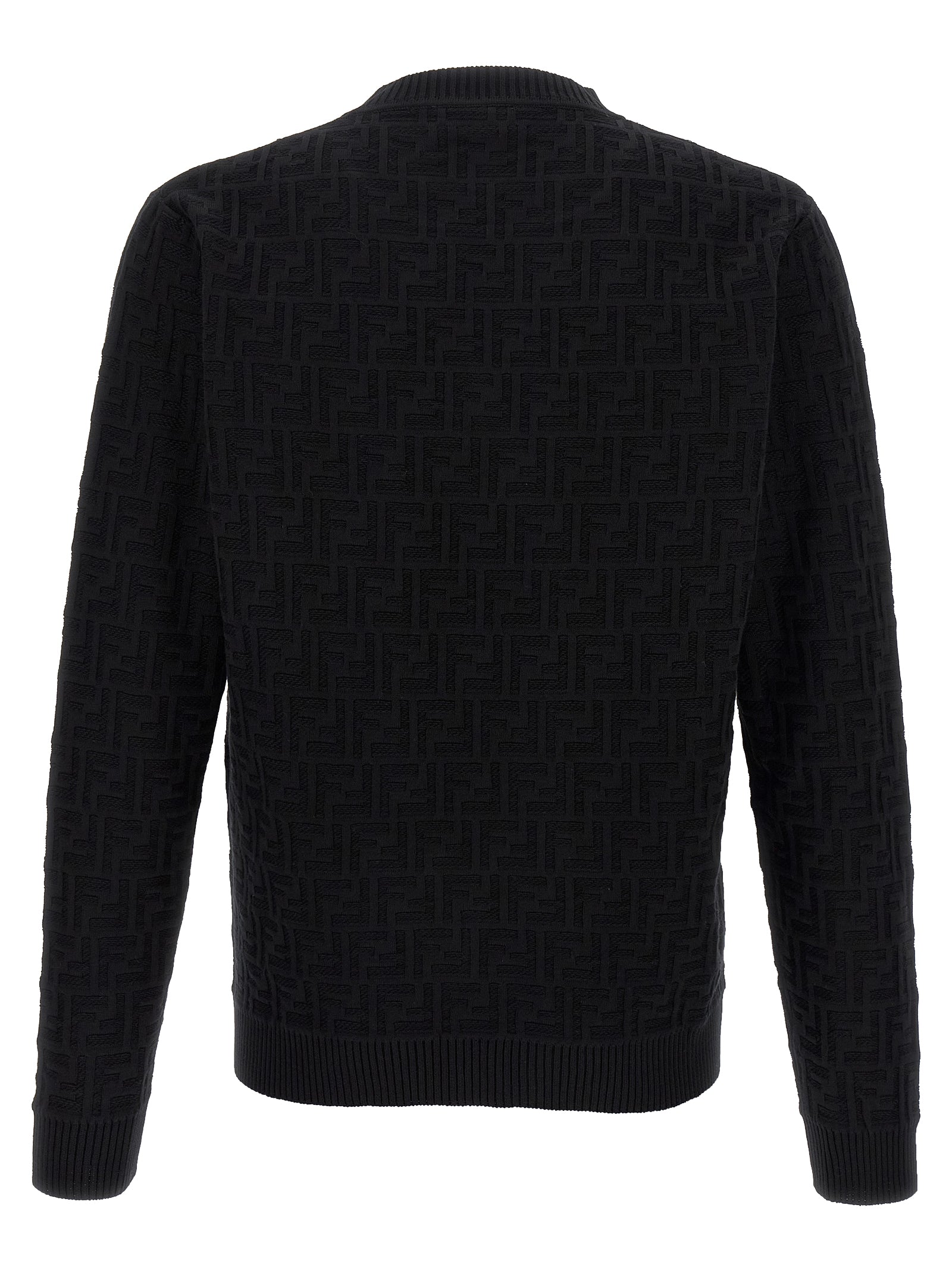 Schwarzer Baumwollcardigan