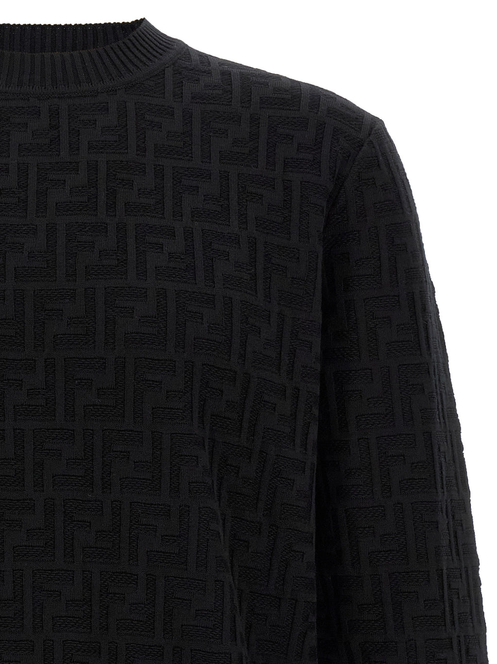 Schwarzer Baumwollcardigan