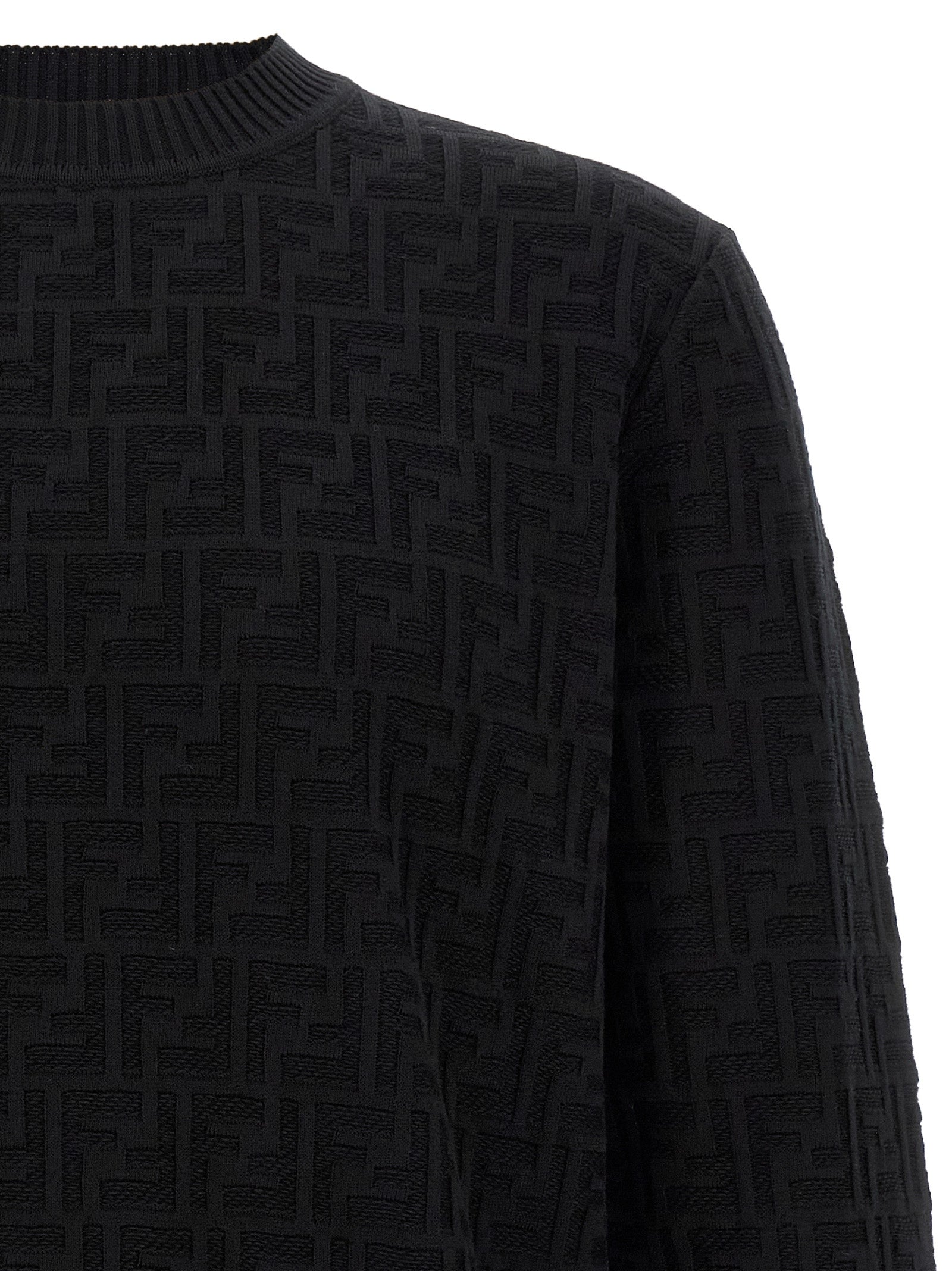 Schwarzer Baumwollcardigan