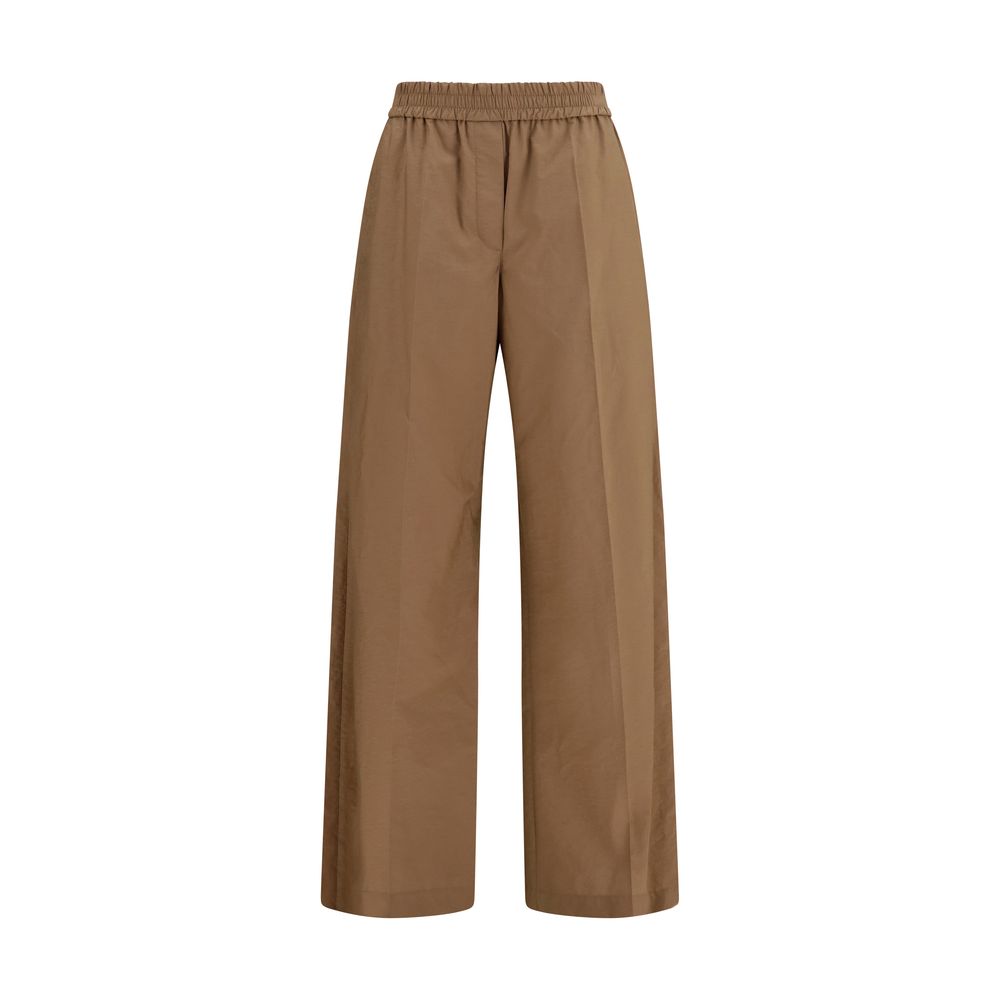 Braune Baumwollhose für die Freizeit