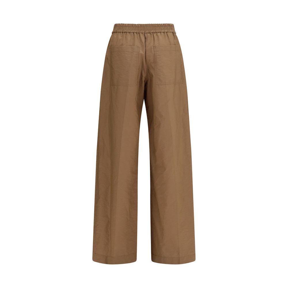 Braune Baumwollhose für die Freizeit