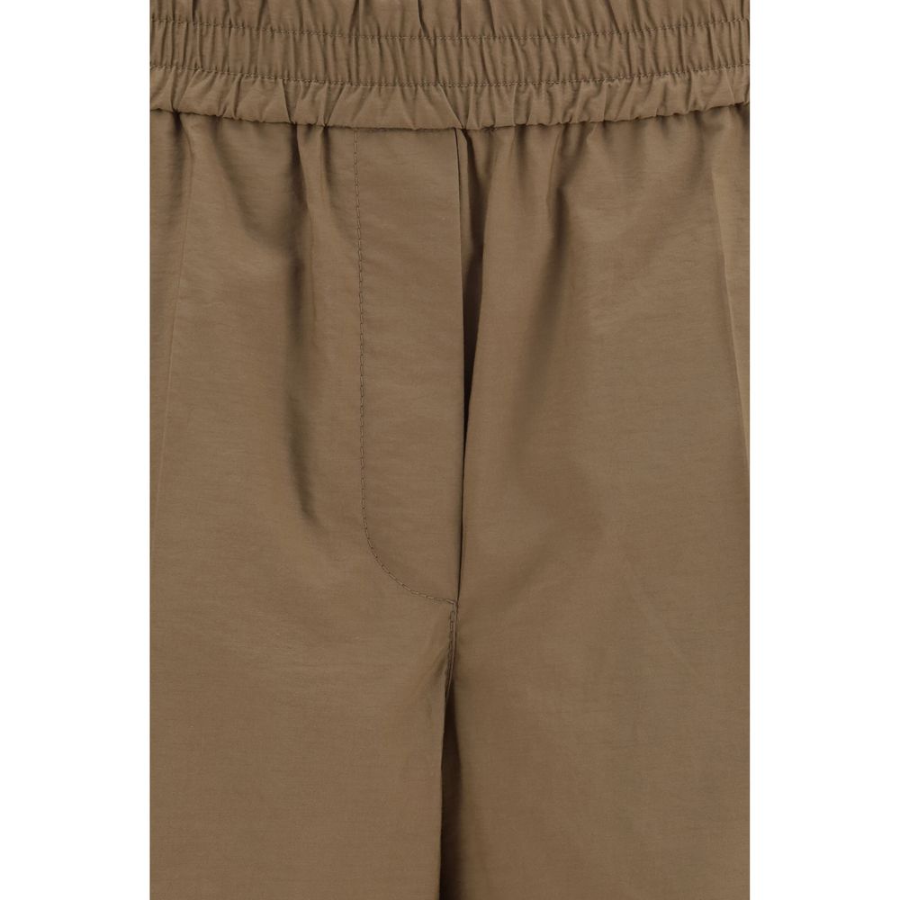 Braune Baumwollhose für die Freizeit