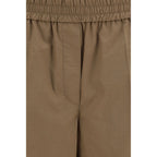 Braune Baumwollhose für die Freizeit