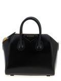 Schwarze Kalbsleder-Handtasche