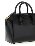 Schwarze Kalbsleder-Handtasche