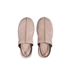Braune Leder-Mules
