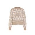 Brauner Kaschmirpullover