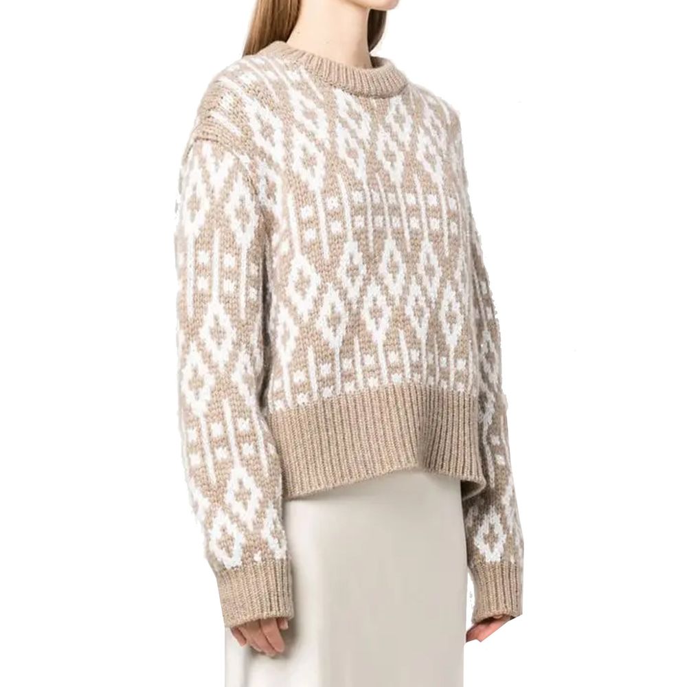 Brauner Kaschmirpullover