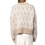 Brauner Kaschmirpullover
